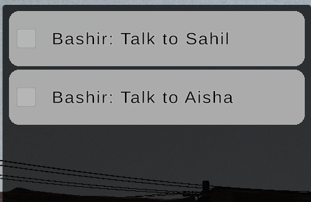 Task assignment interface